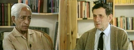 Visitar J. Krishnamurti y David Bohm en el Vídeo CONCIENCIA