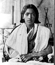 Jiddu Krishnamurti 1910, (15 años).