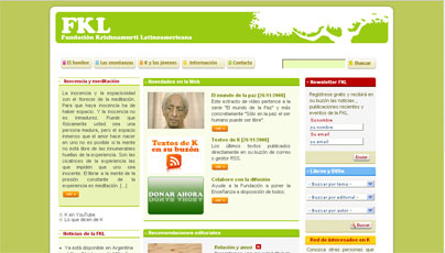 Visitar Portal Web Fundación Krishnamurti Latinoamericana