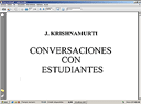 Visitar Libro Conversaciones con Estudiantes de J. Krishnamurti