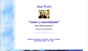 Visitar extractos de Alan Watts