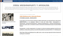 Visitar Jiddu Krishnamurti y Armando Clavier, UN HOMBRE LLAMADO
KRISHNAMURTI