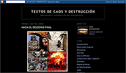 Visitar Artículo Racismo Judío y Despoblamiento por Caos en el Portal Web Santo Caos