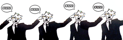 CRISIS, graffiti urbano